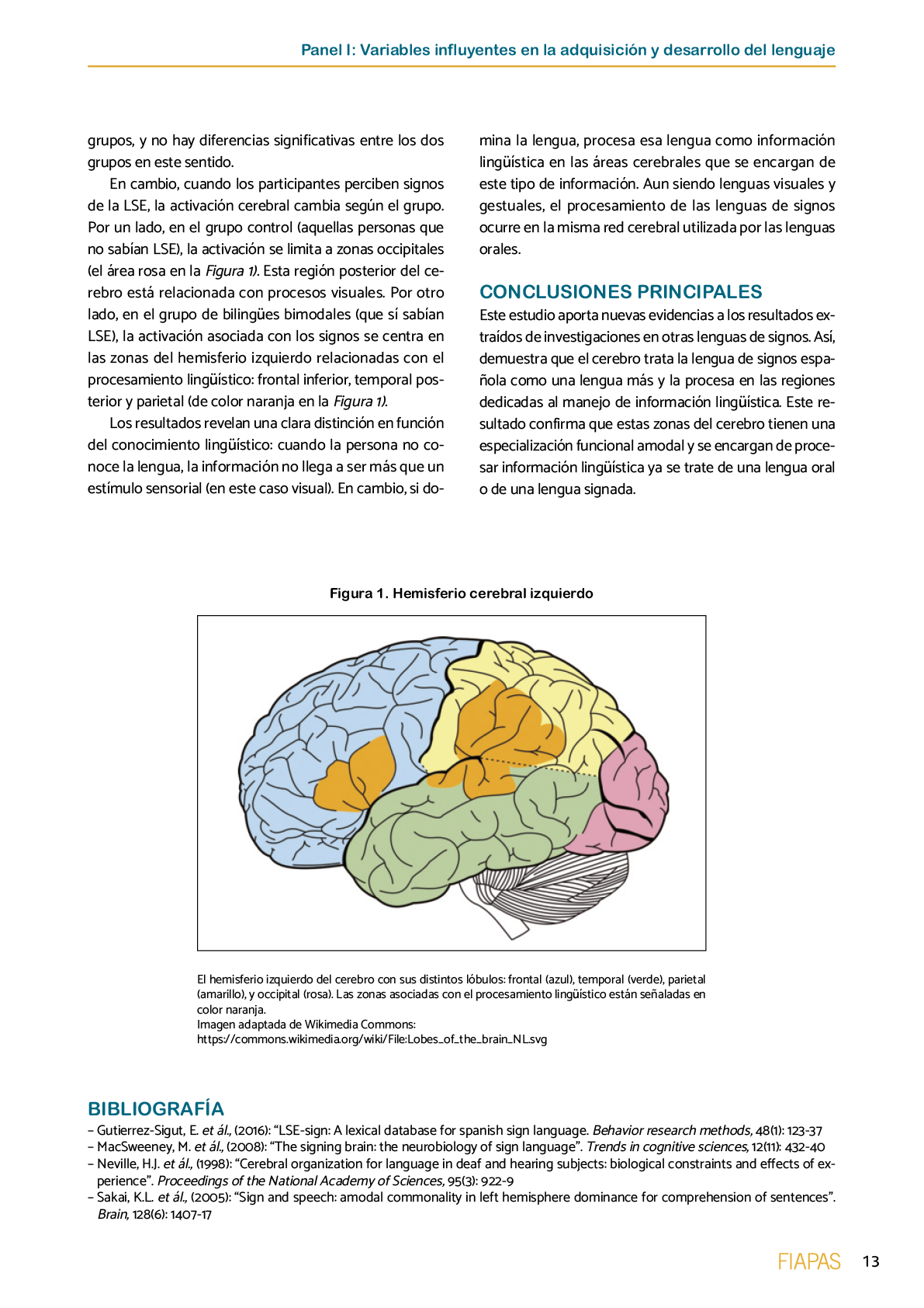 La II Jornada Cient fica de Reflexi n Educativa celebrada en Madrid  el 25 y 26 de noviembre de 2016  como una de las acciones desarrolladas por FIAPAS en el Marco del Convenio de Colaboraci n con el Ministerio de Educaci n  Cultura y Deporte y Fundaci n ONCE logr  reunir  de forma excepcional en Espa a  a investigadores nacionales de reconocido prestigio con el objetivo de conocer los resultados de sus estudios sobre la situaci n del alumnado con sordera  pudiendo obtener  a partir de datos y evidencias cient ficas  conclusiones que permitan el dise o de pol ticas educativas acordes con la realidad del alumnado con sordera   FIAPAS recoge en este Monografico  15 estudios y experiencias recientes  presentadas por expertos  realizadas en Espa a en relaci n con la educaci n  habilitaci n  recursos de accesibilidad  y preparaci n profesional de los ni os  ni as y j venes con sordera  As  mismo  se presentaron 4 comunicaciones de las Oficinas de Atenci n a la Discapacidad de las Universidades de Burgos  Universidad de Valencia  Universidad Complutense de Madrid y Universidad Pontificia de Comilla