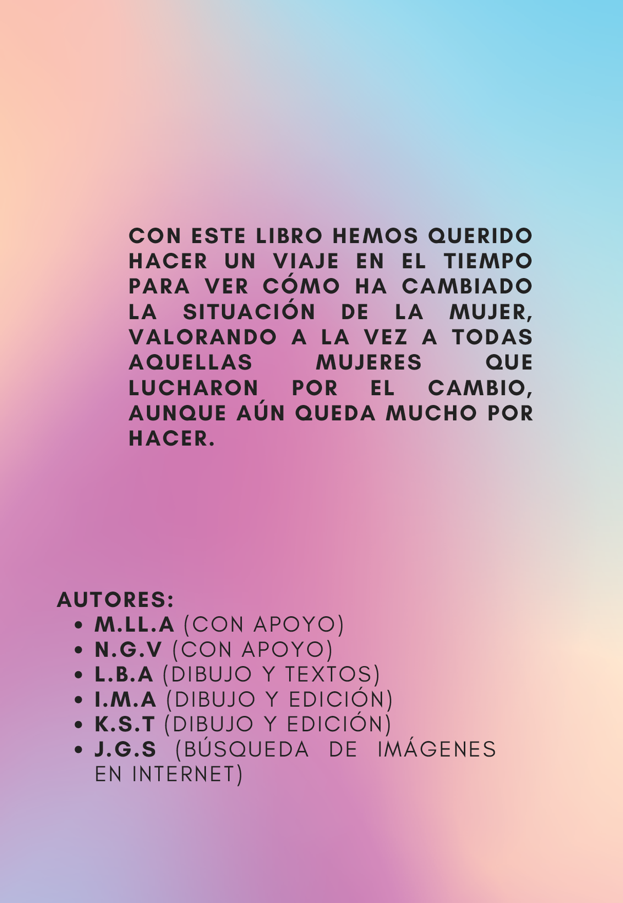 Programa para el fomento de la lectura en ni os, ni as y adolescentes con sordera. Este Proyecto se desarrolla desde el a o 2013, gracias al patrocinio del Ministerio de Cultura contando asimismo con la cofinanciaci n de la Fundaci n ONCE. Las Asociaciones participantes realizan Talleres de Lectura dirigidos a ni os y adolescentes con sordera (de 5 a 18 a os). Cuento juvenil ganador del  “Libro Viajero" 2023-24,  presentado por un grupo de j venes con sordera de ASPAS de Valencia de edades comprendidas entre los 13 y 17 a os.