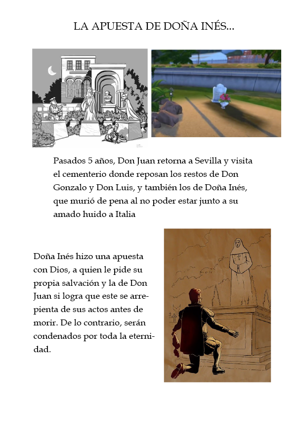 Dibujo  Sancho Panza con unos ni os que comen chuches sobre una porter a de f tbol  