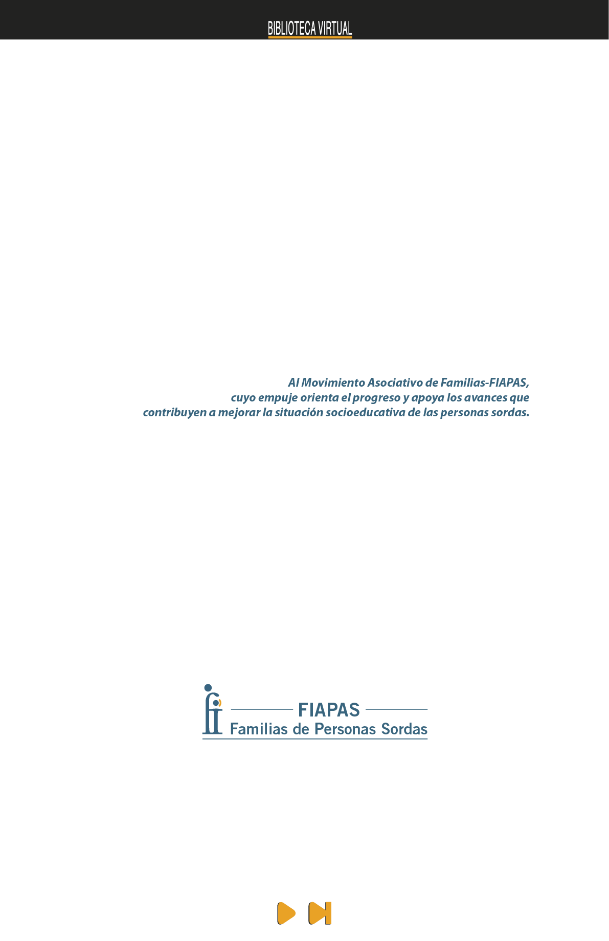 La presente publicación contiene los resultados más significativos entre los encontrados en el Estudio Sociológico promovido por FIAPAS, en el marco del convenio de colaboración firmado en 2017 con el entonces Ministerio de Educación, Cultura y Deporte y, en 2018, con el actual Ministerio de Educación y Formación Profesional, que ha contado asimismo con la cofinanciación de la Fundación ONCE  