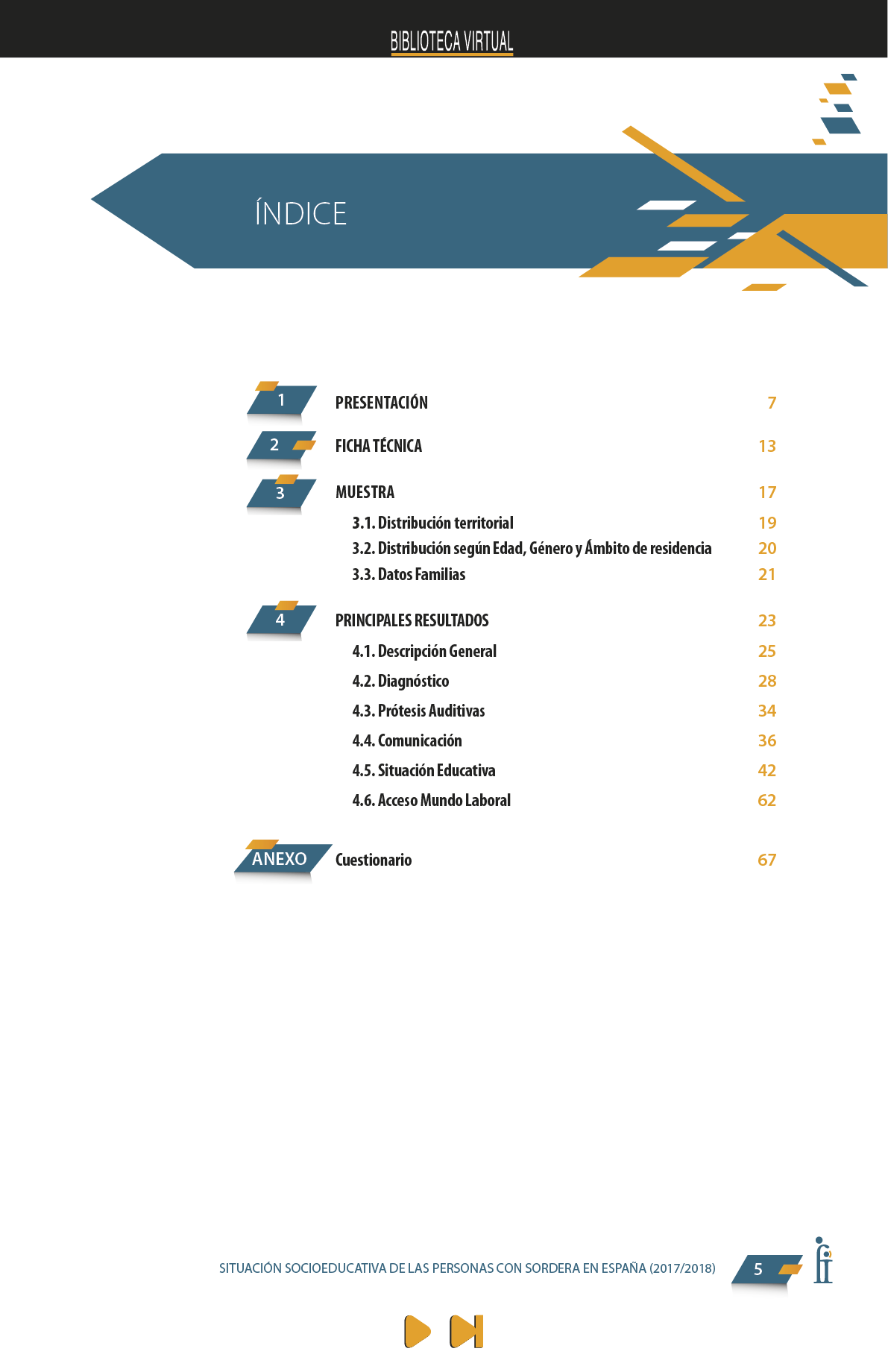 La presente publicación contiene los resultados más significativos entre los encontrados en el Estudio Sociológico promovido por FIAPAS, en el marco del convenio de colaboración firmado en 2017 con el entonces Ministerio de Educación, Cultura y Deporte y, en 2018, con el actual Ministerio de Educación y Formación Profesional, que ha contado asimismo con la cofinanciación de la Fundación ONCE  