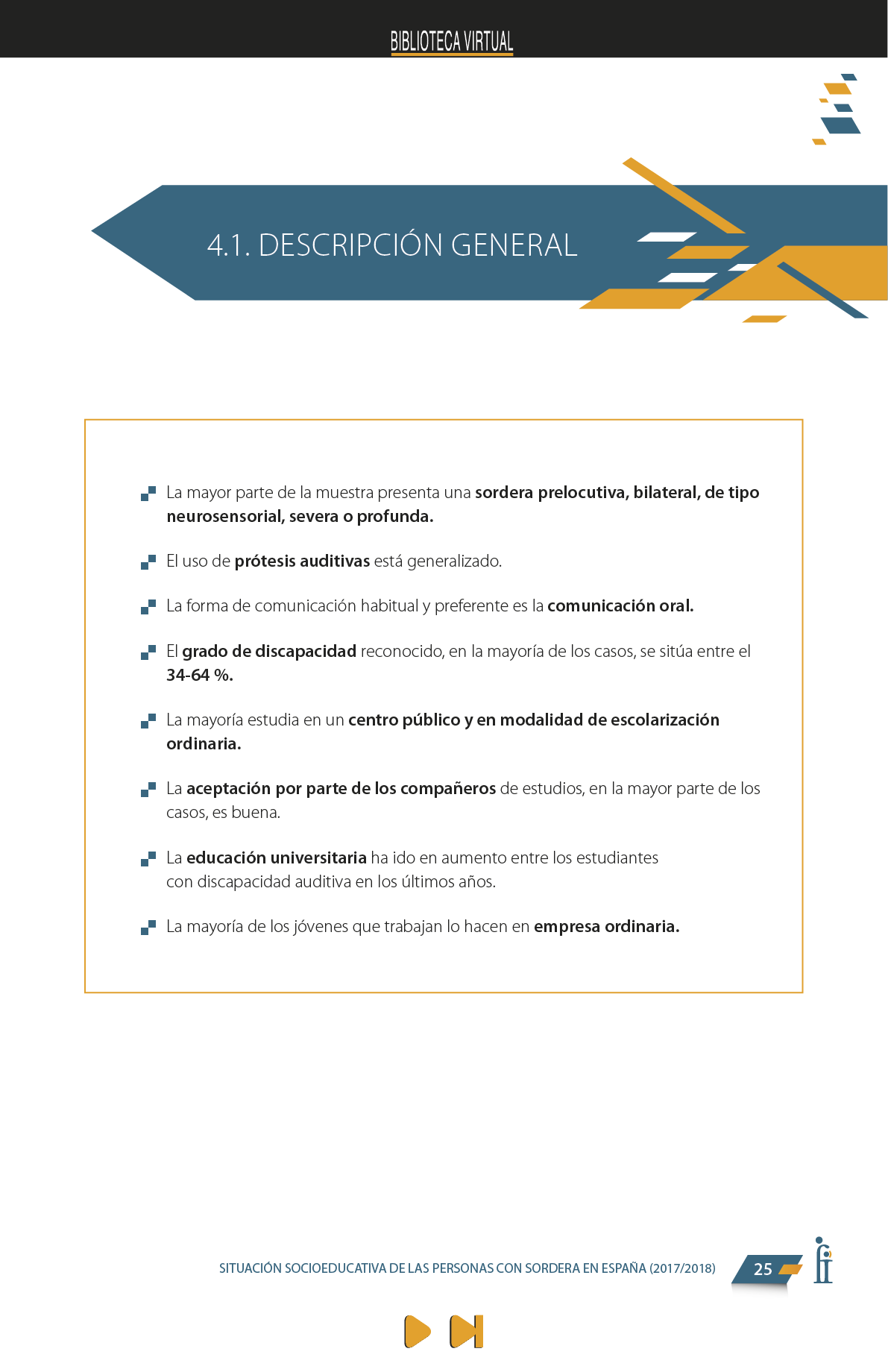La presente publicación contiene los resultados más significativos entre los encontrados en el Estudio Sociológico promovido por FIAPAS, en el marco del convenio de colaboración firmado en 2017 con el entonces Ministerio de Educación, Cultura y Deporte y, en 2018, con el actual Ministerio de Educación y Formación Profesional, que ha contado asimismo con la cofinanciación de la Fundación ONCE  