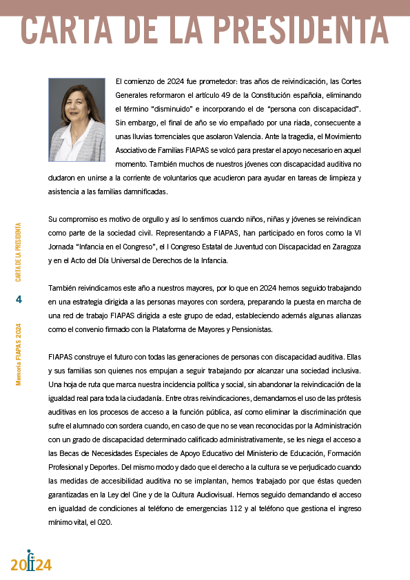 Memoria de actividades FIAPAS