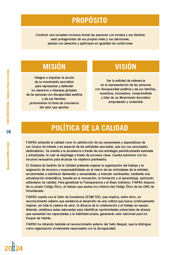 Memoria de actividades FIAPAS