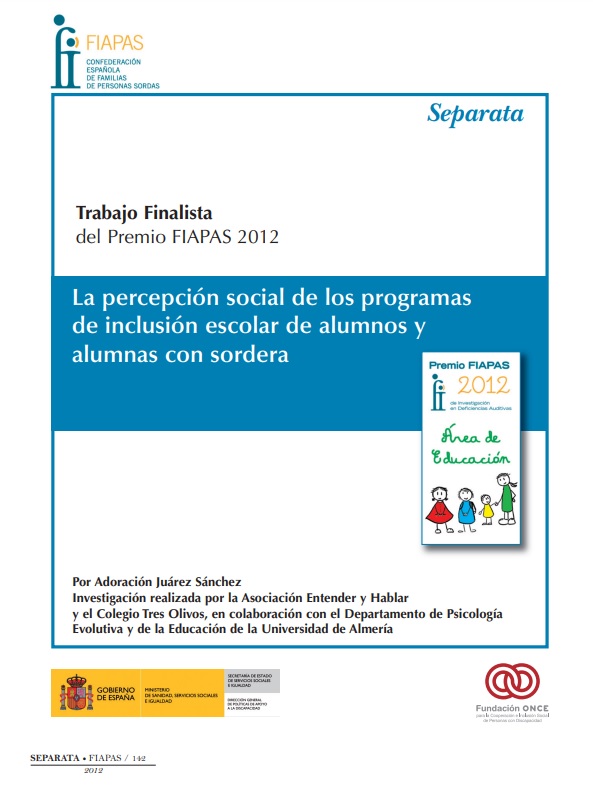 Finalista 2012 Educación