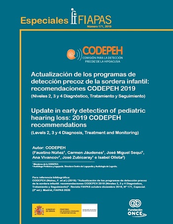 Actualización de los Programas de Detección Precoz de la Sordera Infantil: recomendaciones CODEPEH 2019