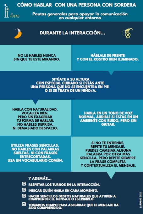 How to communicate with a deaf person – general guidelines