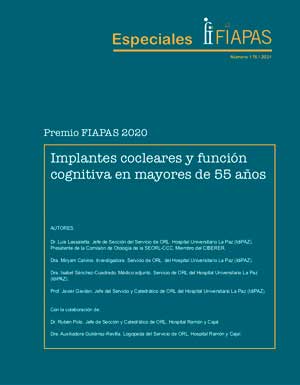 Implantes cocleares y función cognitiva en mayores de 55 años