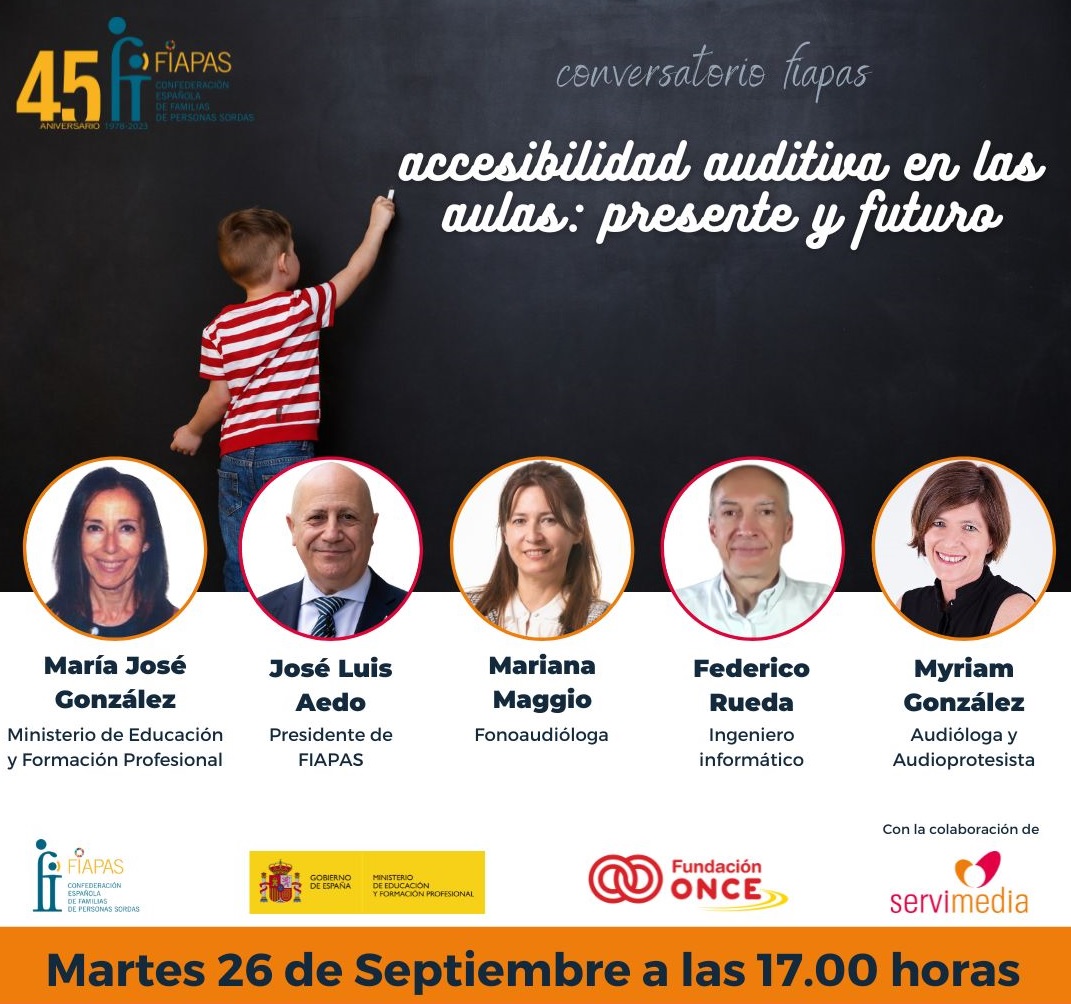 FIAPAS Talk: Classroom accessibility for students with hearing loss: present and future