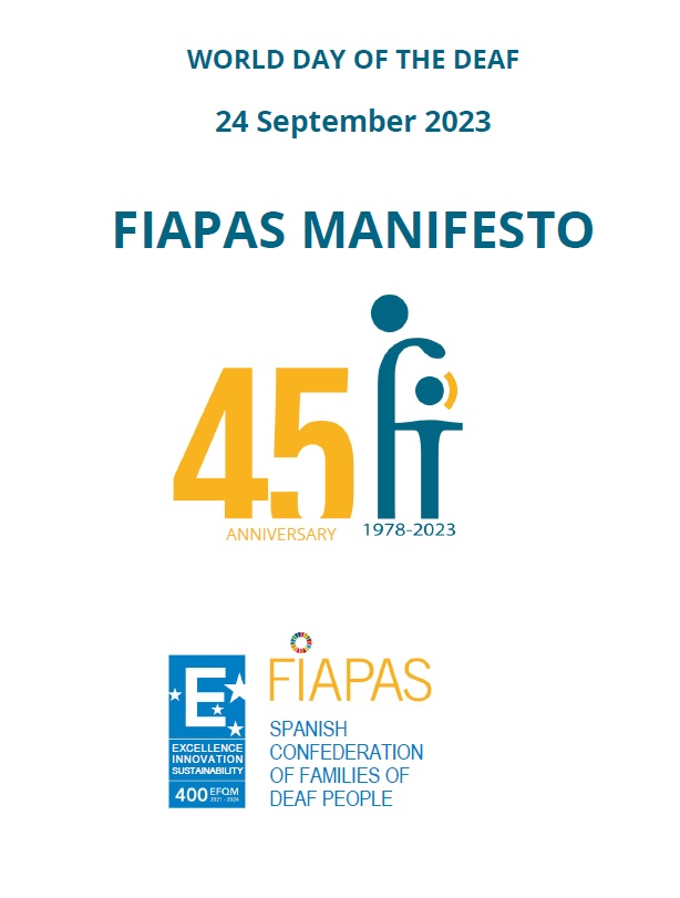 FIAPAS MANIFESTO 2023. WE HAVE A LOT TO SAY