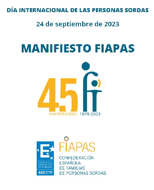 Manifiesto FIAPAS 2023. TENEMOS MUCHO QUE DECIR