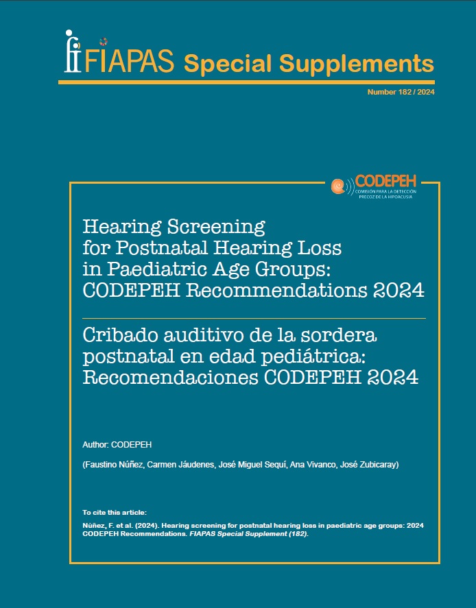 Hearing Screening for Postnatal Hearing Loss in Paediatric Age Groups: CODEPEH Recommendations 2024