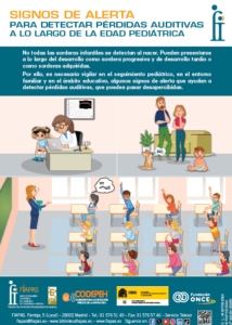 SIGNOS DE ALERTA PARA DETECTAR PÉRDIDAS AUDITIVAS A LO LARGO DE LA EDAD PEDIÁTRICA