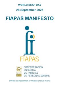 FIAPAS MANIFESTO 2025. RIGHT TO HEAR